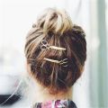 Gold Silver Creative Scissors Shape Women Lady Girls Hair Clip Delicate Hair Pin Hair Barrette Hair Accessories Decorations. 