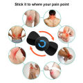 Rechargeable EMS Mini Body Massager Portable and Rechargeable Microcurrent Mini Pain Relief Neck Massager. 