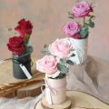 Multifunctional Exquisite Flower Bucket Paper Round Reusable Flower Gift Box for Home. 