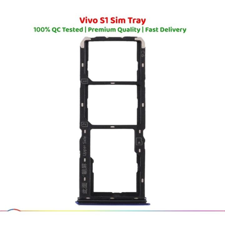 VIVO S1 SIM Tray Sim Jacket Sim Slot Sim Door - Green