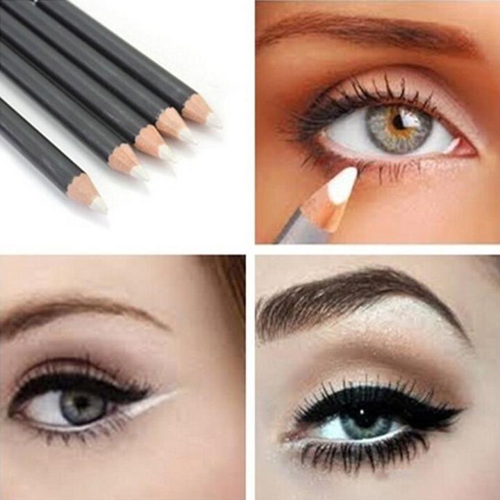Pack of 2 Eye liner pencil Makeup Set Waterproof - Black & White Pencil - To Enhance you eye beauty.