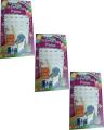 Cursive Writing Practice Book # 1 (3 Pcs). 