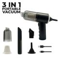 3in1 Rechargeable Powerful Portable Vacuum x Duster Blower x Balloon Air Pump x Car Vacuum Cleaner Discount on Quantity. 