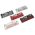 OTOKIT 1Pcs 3D Chrome Black Red Metal Emblem SHITBOX EDITION Badge Car Tail Side Sticker Accessories for Jeep Dodge Chrysler. 
