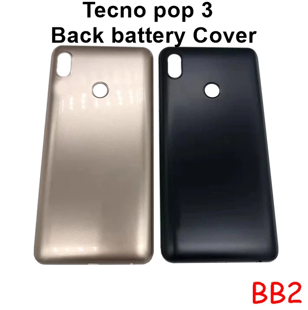 Tecno POP 3 Back Battery Cover Rear Door Housing Case , Back Panel / Back Battery Cover for Tecno POP 3