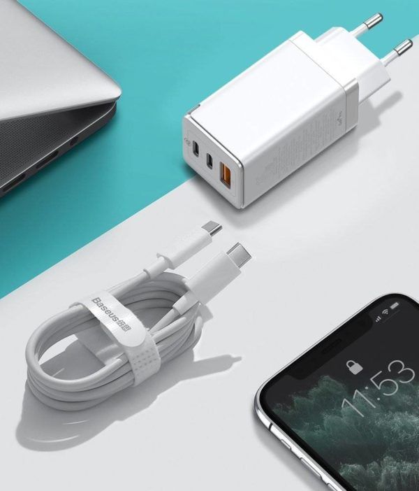 Baseus%20GaN2%20Pro%20Quick%20Charger%202C+U%2065W%20With%20Fast%20Charging%20Cable%20Type-C%20To%20Type-C%20100W%20(20V/5A)%201m%20%E2%80%93%20White%20-%20Image%207
