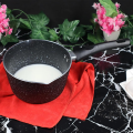 sk single knob milk pan nonstick marble coated Aluminum Milk Pan/ Sauce Pan Non stick Milk pan best for tea making Non stick milk pan for boil milk. 