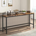 Customisable Console Table, Narrow Sofa Accent Table Behind Couch. 