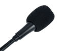 Black Foam Windscreen for Gooseneck Condenser podium microphone Windscreen Foam Cover for Microphone Pop Filter,. 
