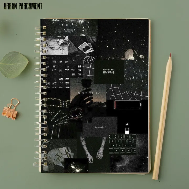 Dark%20Green%20Aesthetic%20-%20A4%20Spiral%20Notebook%20with%20Plastic%20Sheet%20-%20Image%202
