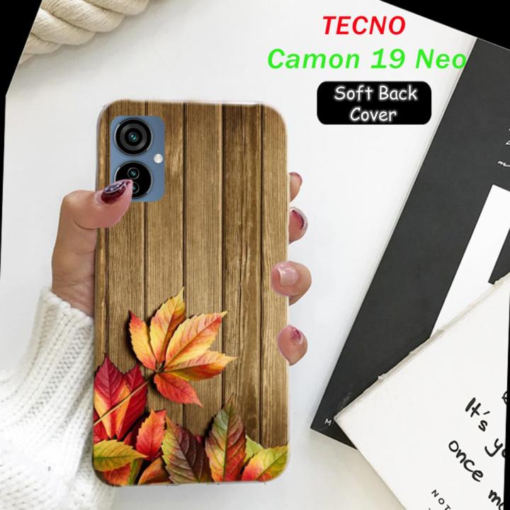 Tecno Camon 19 Neo Pouch Cover - Print Soft Cover Case