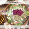 Kyoto Raspberry Salad Forks   - Premier Home - SKU 1104383. 
