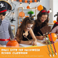 Halloween Witch Broom Pencil Colorful Witch Broom Pens Wizard Pencil Broom Writing Pencils (24 Pieces). 