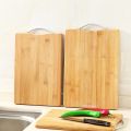 Organic Bamboo Cutting Board for Cut Meat Vegetables Food Prep Revisible Cutting Serving Board- Size 22x32cm. 