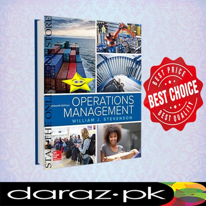 Operations Management 13th Edition by William J Stevenson
