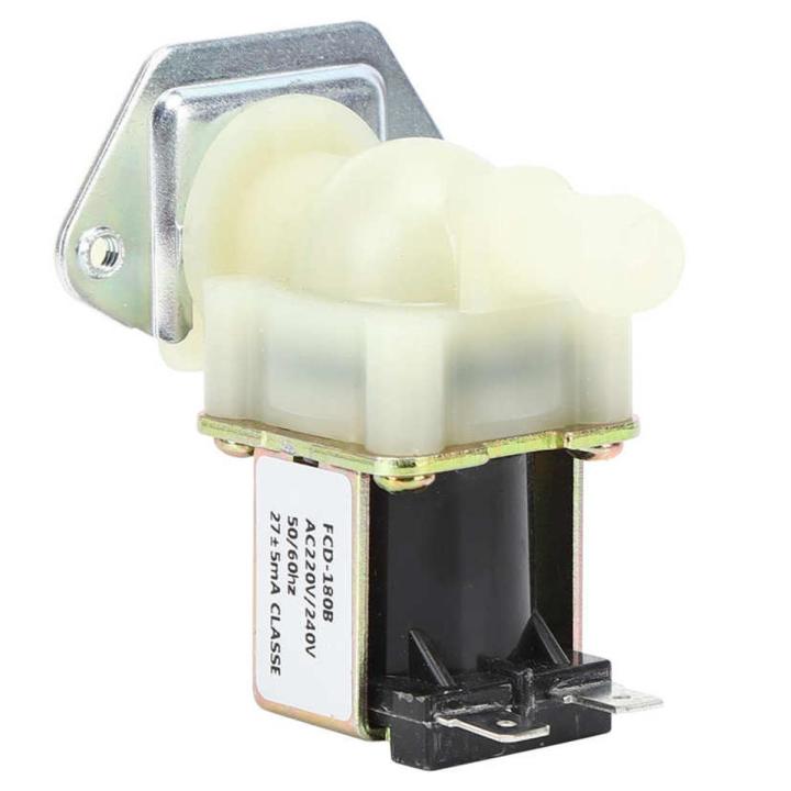 Electric Water Valve 1/2in Solenoid Inlet 1-Way Guide Plastic for Home Using 220V 0.02-0.8Mpa