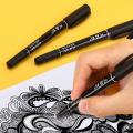 Waterproof Fadeless Black Ink Token Pen Garden Marker Pen Gardening Plant Labeling Stationery School Office Supplier. 
