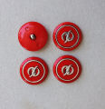 4-Pieces Fancy Decorative Buttons | Fancy Buttons for Men/Women Kurta, Kurti | Ladies and Gents Suit, Coat, Shirt Buttons | Fancy Buttons. 