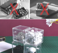 Acrylic Boxes for Gift - Clear Dustproof Protection Showcase. Display box for Toys, Jewelry, Home and wedding. 