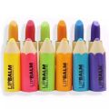 Lip Balm Crayons Funny Pencil Shaped Moisturizer Lip Stick Balm (Pack of 6). 