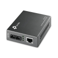 TP-LINK MC110CS 10/100 Mbps Single-Mode Media Converter, Full Wire Speed Forwarding of Networking Device. 
