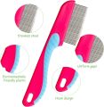 Stainless Steel Hair Lice Comb Brush Remove Ticks Slow Children fine Tooth Chip Flee Metal Nit Head Lice Hair Comb Anti-Lice Comb Flea Removal Lice Egg Hair Comb By Miss Soni Store.. 