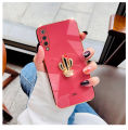 For Huawei Y9s Cover Fashion Rhinestone 3D Cactus Shiny Plating Square Bumper Phone Case Soft Silicone Shockproof Protective Back Cover. 