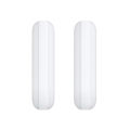 Lab Stirrers-5 x 25mm PTFE Magnetic stirrer-white. 