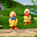 Ducks Miniature Animated Realistic Diminutive Ducks Sculptures. 