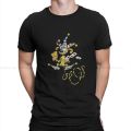 Marsupilami Playing Cards TShirt For Men Gaston Lagaffe Comic Clothing Fashion Polyester T Shirt Homme. 