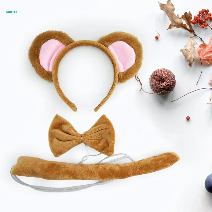 Animal%20Headbands%20Tail%20Bow%20Hairband%20Adults%20Kids%20Plush%20Monkey%20Costume%20Photo%20Props,%20Dress%20up%20Cartoon%20for%20Performance%20Stage%20Shows%20Halloween%20Party%20-%20Image%206