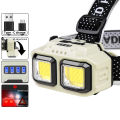 USB Rechargeable Sensor Headlight HX-816S Powerful LED Flashlight Headlamp Torch Head Light Camping Fishing Mining Light Lamp Torch. 