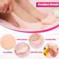 Smiling Foot Anti Crack Full Length Silicone Protector Moisturizing Socks Silicone Socks Smiling Foot For Relaxation Protector Moisturizing Socks Silicone Smiling Foot Silicone Boat Socks Foot Cover Crack Prevention Anti-heel Pain Protector. 