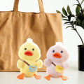 Duck Keychain Lovely Expression Plush Duck Keychain Children Doll Toy. 