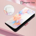 Casing For Infinix Zero X / Zero X Pro / X6811 / X6811B Case, with Hand Strap,Marble Pattern Premium PU Leather Flip Cases Cover with Card Slots Shockproof Protective. 