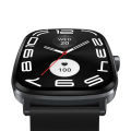 HAYLOU RS5 2.01" AMOLED Display Bluetooth Calling Sports Health Long Battery Life Smartwatch (Dual Two colorfulstrapsin silicone and woven style Strap). 