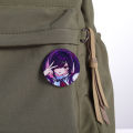 58mm Needy Girl Overdose Game Button Pin Cute Anime Character Cartoon Brooch Badge for Backpack Accessories Decor Fans Collect. 