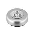 3 LED Touch Ceiling Night Lamp, Battery Powered Stick Tap Touch Lamp LED Light, Self Adhesive Ceiling LED Lights for Room ,Bedside Table Night Light. 