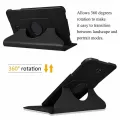 Amazon Fire HD8 8" Rotate Book 360 Stand Feature Flip Case For Amazon Fire HD8 8" 2015 / 2016 / 2017. 