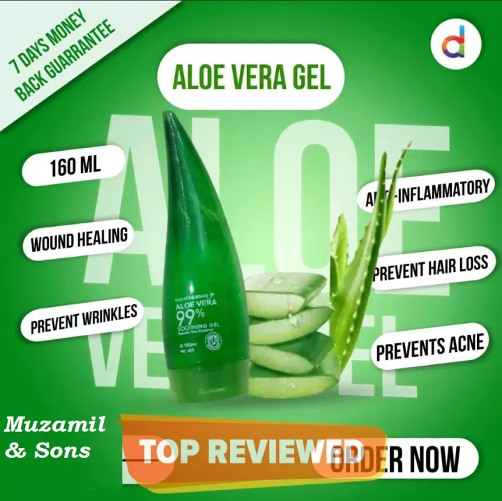 Wokali%20Aloe%20Vera%20Gel%20Smoothing%20&%20Moisture%20-%20160%20ml%20-%20Image%202