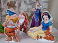 Snow White and Seven Dwarfs Table Cutouts Set of 11Pcs. 