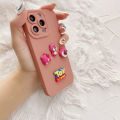 FELMYST For OPPO A16 INS Disney Cute Cartoon toy story Mobile Phone Case Huggin Pooh Bear Doraemon Casing Boy Gril Couple Gift Liquid Silicone Shockproof Soft Cover. 