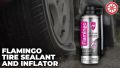 Flamingo Tire Liquid Sealant - Instant Puncture Repair  & Tire Inflator  – 450 ml. 