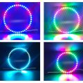 DC5V WS2812B RGB Full Color Round Led Circle 8/16/24/35/45 Leds Pixel Ring Addressable SMD 5050 WS2812 IC Led Modules. 