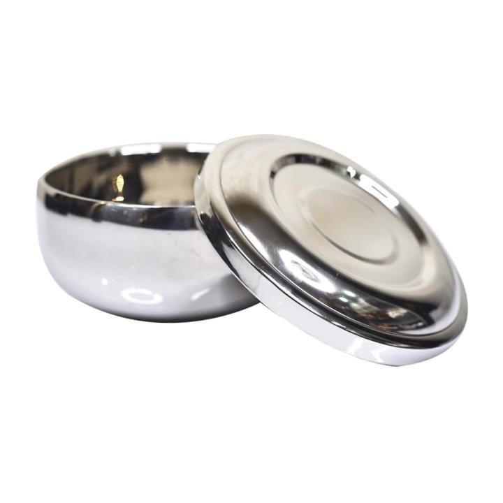 High Quality Stainless Steel Bowl with Lid for Powder or Mixing