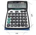 CT-9300 14 Digit Desktop Solar Dual Power Calculator. 
