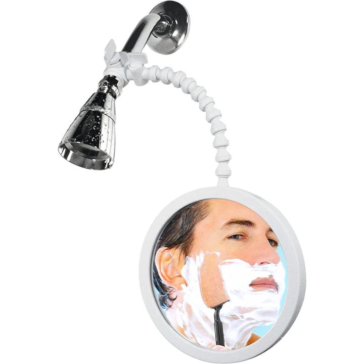 ShowerTek WV2 Fog Proof Shower Mirror for Best Shaving and Make-Up Removal