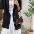 Summer Clear Fluorescent Armpit Jelly Tote Shoulder Bag. 