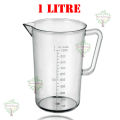 Measuring Jug, 1000ml - Polypropylene for Baking Beaker Liquid Measure Jug Cup Container. 