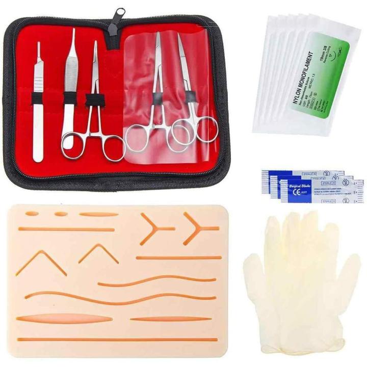 Complete Suture Practice Kit for Suture Training, Including Silicone ...